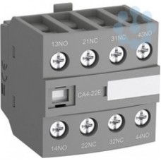 Блок контактный дополнительный CA4-22E (2НО+2НЗ) для контакторов AF09+AF38