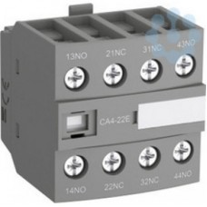 Блок контактный дополнительный CA4-13N (1НО+3НЗ) для контакторов AF09…AF38 и реле NF09…NF38 ABB 1SBN010140R1213