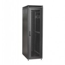 Шкаф сетевой 19дюйм LINEA N 18U 600х1000мм перфорированная передняя дверь черн. ITK LN05-18U61-P