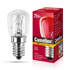 Лампа накаливания MIC 25/P/CL/E14 Т26 Camelion 13649