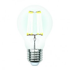 Лампа светодиодная LED-A60-7W/NW/E27/CL/DIM грушевидная GLA01TR форма A прозр. Air свет бел. 4000К диммир. упак. картон Uniel UL-00002874