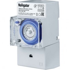 Таймер Navigator 61 560 NTR-A-D01-GR на DIN-рейку электромех.