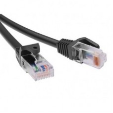 Патч-корд неэкранированный CAT6 U/UTP 4х2 LSZH 3.0м черн. DKC RN6UU4530BK