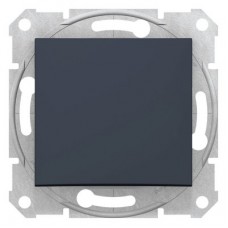 Кнопка выключателя СП 2 напр. Sedna графит SchE SDN0420170