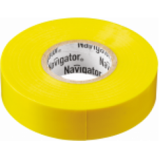 Изолента Navigator 71 105 NIT-B15-20/Y жёлтая